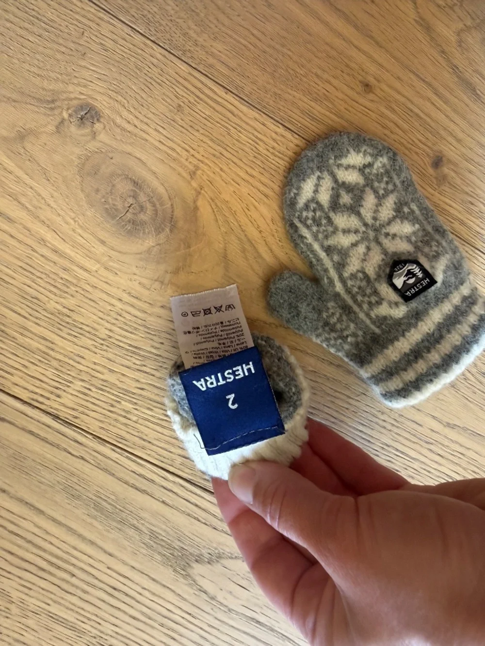 Hestra Baby Gloves Mittens Size 2 About 0-24months